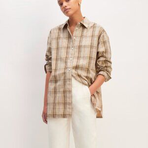 Everlane supima cotton boyfriend shirt
